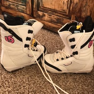 Woman's snow boarding boots